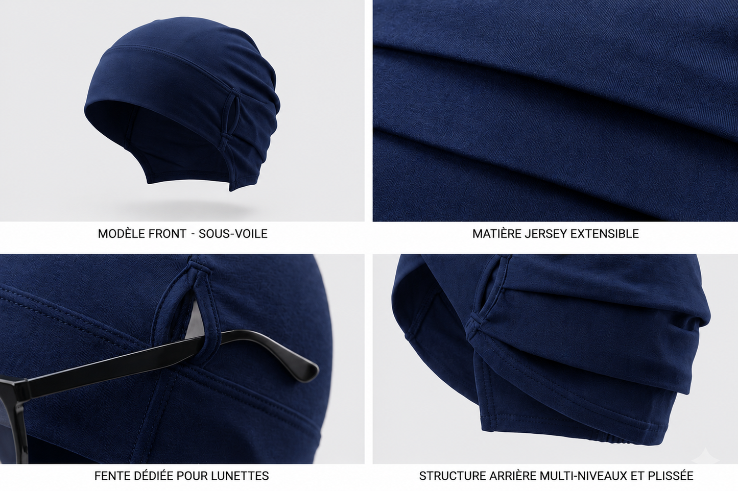 Nura Protective Styles, sous-voile protection capillaire - coloris disponibles